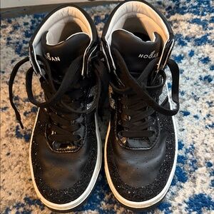 Hogan Glitter Black High-Tops